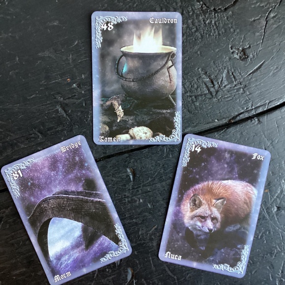 Lenormand BREATH of the NIGHT Mystical ORACLE 103 cards deck c.2015 Ltd Edition - Picture 2 of 7